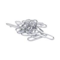 Office Paperclips Metal Large Lipped 33mm Lipped Pack 1000 503387