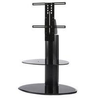 Off The Wall MOTION BLK Motion Stand in Black Glass Base fits 32 55