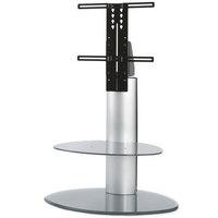 Off The Wall MOTION SIL Motion Stand in Silver Glass Base fits 32 55