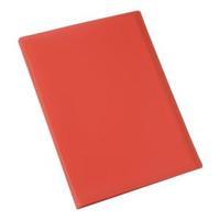 office display book soft cover lightweight polypropylene 20 pockets a4