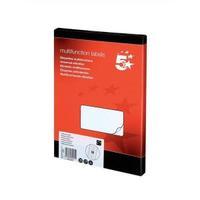 Office Multipurpose Labels Laser 14 per Sheet 105x42mm White 1400