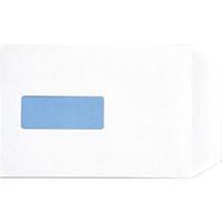 Office Envelopes Pocket Peel and Seal Window 100gsm White C5 Pack 500