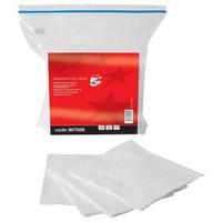 Office Absorbent Wipes General Purpose Cleaning Lint Free Pack 50