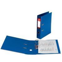 office foolscap lever arch file polypropylene 70mm royal blue pack 10