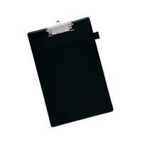 Office Standard Clipboard with PVC Cover Foolscap Black 913632