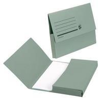 Office Document Wallet Half Flap 285gsm Recycled Capacity 32mm A4