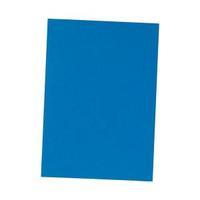 Office A4 Binding Covers 240gsm Leathergrain Blue Pack of 100 916442