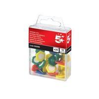 Office Indicator Pins 15mm Head Assorted Pack 20 925060