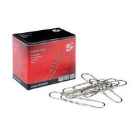 Office Giant Paperclips Wavy Length 76mm Pack 100 925818