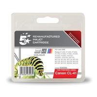 office remanufactured canon cl 41 colour yield 308 pages inkjet