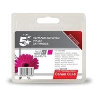 office remanufactured canon cli 8m magenta yield 715 pages inkjet