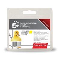 Office Remanufactured Canon CLI-8Y Yellow Yield 327 Pages Inkjet