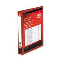 Office A4 Presentation Ring Binder Polypropylene 4 D-Ring 25mm Size