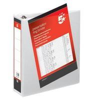 office presentation ring binder polypropylene 4 d ring 50mm size white