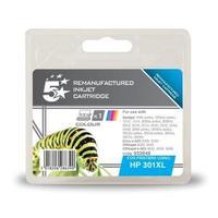 Office Remanufactured HP CH564EE 301XL Colour Yield 330 Pages High