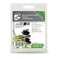 Office Remanufactured Kodak 10B Black 10C Colour Yield 1 x 425 1 x