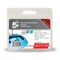 office remanufactured canon cli 526c cyan yield 570 pages inkjet