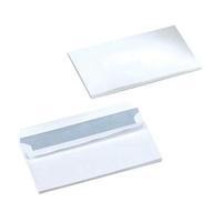 Office DL Envelopes Wallet Self Seal 80gsm White Pack of 1000 B90024