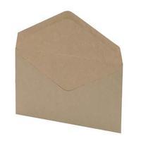 Office C6 Envelopes Recycled Lightweight Wallet Gummed 80gsm Manilla