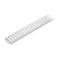 Office Binding Combs Plastic 21 Ring 425 Sheets A4 50mm White Pack 50