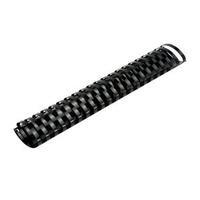 Office Binding Combs Plastic 21 Ring 425 Sheets A4 50mm Black Pack 50