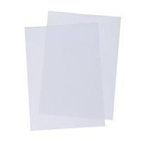 Office A3 Comb Binding Covers PVC 190 Micron Clear Pack 100 936151