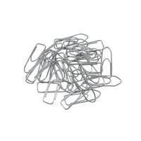 Office Paperclips Polished Steel Large Non-tear Clip Length 33mm Pack
