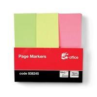 Office Paper Page Markers 100 Sheets per Pad 25x76mm 938245