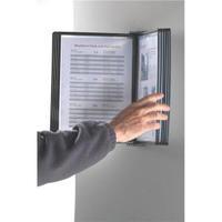 office wall display panel system easy mount 10 pockets a4 937688