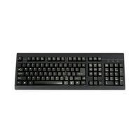 Office Keyboard USB Wired Hot Keys Black 938588