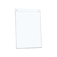 Office Sign Holder Wall Display Portrait A4 Clear 938551