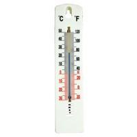 Office Thermometer H200xW45mm White CY61761