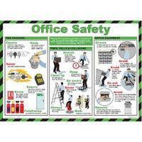 Office Safety Poster 420x590mm FAD126