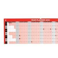 Office 2018 Year Planner Mounted 938829