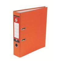 Office A4 Lever Arch File 70mm Orange Pack of 10 939913