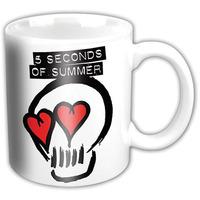 Official 5 Seconds Of Summer - 5sos Logo - Boxed White Mug