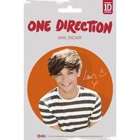Official One Direction (1d) Large Vinyl Sticker - Louis Color