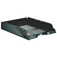 Office Letter Tray Polystyrene W 278mm x D 377mm x H 65mm (Black)