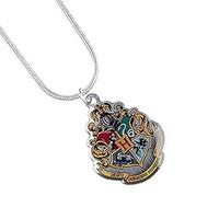 official harry potter jewellery hogwarts crest necklace by the carat s ...