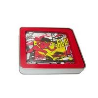 Official Licensed Superhero Wallet In A Tin DC Comics The Flash Print Bi Fold
