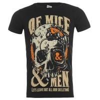 official band tee of mice and men printed t shirt short sleeve tee top ...