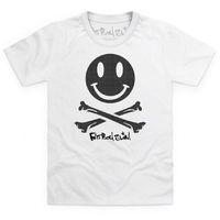 Official Fatboy Slim - Acid Skull Kid\'s T Shirt