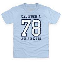 official toffs california anaheim 78 kids t shirt