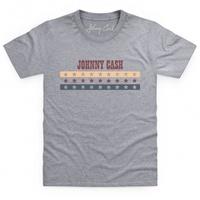 official johnny cash kids t shirt stars and stripes