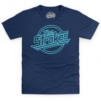 official the strokes kids t shirt magna neon