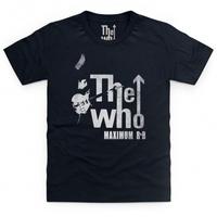Official The Who Kid\'s T Shirt - Maximum R&B