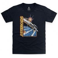 Official Atari Asteroids Kid\'s T Shirt
