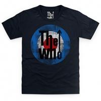 official the who kids t shirt target logo distressed