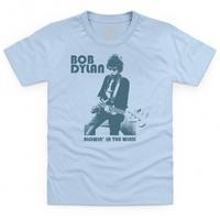 Official Bob Dylan Kid\'s T Shirt - Blowin In The Wind