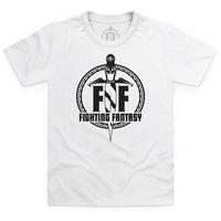 Official Fighting Fantasy Logo Kid\'s T Shirt